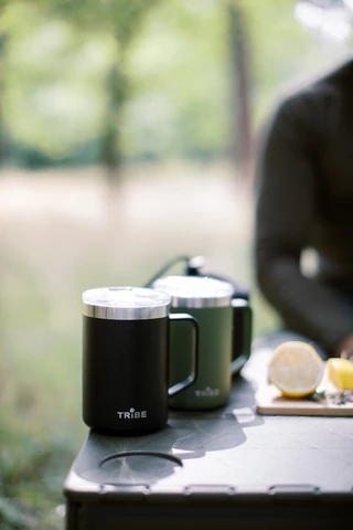 Термочашка Tribe Classic Mug 500 мл T-FA-0033, olive