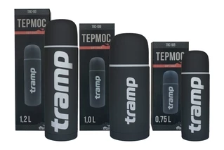 Термос TRAMP Soft Touch 1 л, Сірий