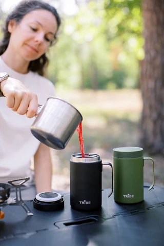 Чашка-термос Tribe Adventure Mug 450 мл T-FA-0032, black