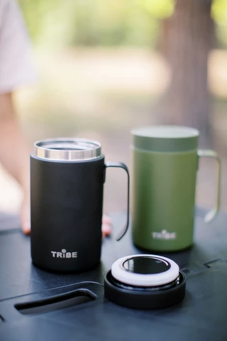 Чашка-термос Tribe Adventure Mug 450 мл T-FA-0032, black