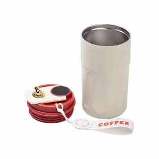 Термочашка Coffee з датчиком температури 500 мл червона HP-14-10R