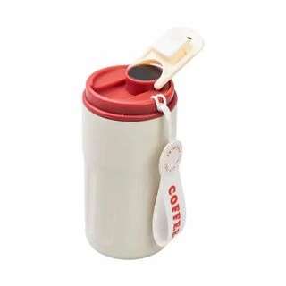 Термочашка Coffee з датчиком температури 500 мл червона HP-14-10R