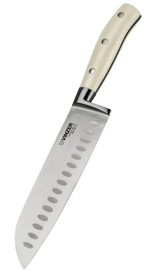 Ніж сантоку Vinzer Ivory Line 17,7 см 50276