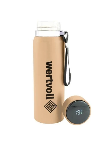 Термос WERTVOLL "DREAM" 800 мл SS Digital Sensor t &deg;C рожевий RX-7001PK