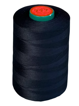 Gwint 20/2 wzmocniony, kolor: czarny