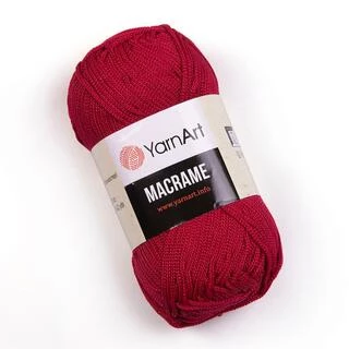 Макраме 143 червоний
