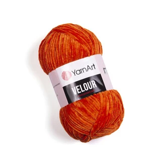 Велюр 865 рудий