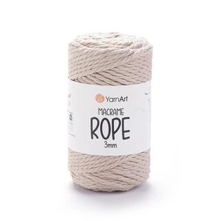 Макраме Rope 3 мм 753 беж