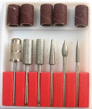 Набір фрез, набір насадок для фрез Nail, 6 шт.