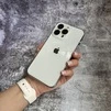 Чохол імітація скла Laser Disco case MagSafe для iPhone 12 Pro White - 2
