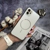 Матовий чохол MagSafe мінімалістичний дизайн захист і стиль Lume Case для iPhone 12 White - 2