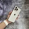 Чохол імітація скла Laser Disco case MagSafe для iPhone 12 Pro White - 3