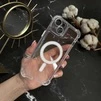 Чохол протиударний з кутами і Magsafe для iPhone 14 Plus Прозорий - 3