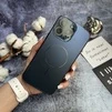 Матовий чохол MagSafe мінімалістичний дизайн захист і стиль Lume Case для iPhone 13 Pro Black - 2