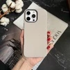 Чохол шкіряний Luxury leather case з магнітом MagSafe для iPhone 16 Pro Silver - 1