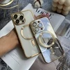 Чохол прозорий силікон Dream ultra MagSafe для iPhone 12 Pro Gold - 4