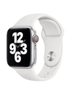 Силіконовий ремінець Watch Silicone для Apple Watch 38|40|41|42 (10 series) mm White - 1