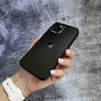 Чохол з гнучкого скла liquid glass для iPhone 15 Black - 2