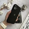 Чохол Silicone Case FULL 360 для iPhone 16 Black - 2