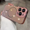Глянцевий чохол Lume gloss з MagSafe для iPhone 13 Pro Rose Gold - 2