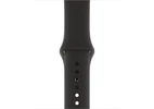 Силіконовий ремінець Watch Silicone для Apple Watch 38|40|41|42 (10 series) mm Black - 2