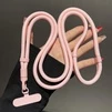 Кросбаді ремінець-шнурок для iPhone &mdash; регульований ремінь через плече для Apple Pink - 1