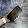 Чохол з гнучкого скла liquid glass для iPhone 15 Black - 1