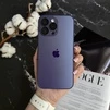 Чохол скляний матовий з захистом камери Matte AG-Glass для iPhone 13 Pro Purple - 1