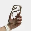 Чохол прозорий силікон Dream ultra MagSafe для iPhone 17 Pro Max Gold - 2