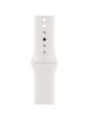 Силіконовий ремінець Watch Silicone для Apple Watch 42|44|45|46|49mm White - 2