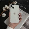 Чохол силікон ударостійкий з посиленими кутами TPU FULL для iPhone 13 Прозорий - 3