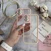 Чохол притиударний прозорий Avengare armour для iPhone 11 Pink - 3