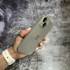 Чохол імітація скла Laser Disco case 3D logo для iPhone 14 Dark Grey - 3