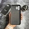Чохол Silicone Case FULL 360 для iPhone 16 Pro Max Dark Grey - 3