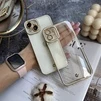 Чохол прозорий силікон Colored boards Case LUX для iPhone 12 Pro White - 2