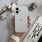 Чохол Silicone Case FULL 360 для iPhone 16 White