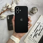 Чохол Silicone Case FULL 360 для iPhone 16 Black