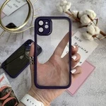 Чохол притиударний прозорий Avengare armour для iPhone 11 Purple