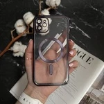 Чохол прозорий силікон Dream ultra MagSafe для iPhone 11 Purple