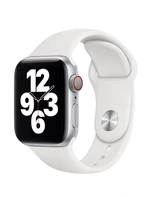 Силіконовий ремінець Watch Silicone для Apple Watch 38|40|41|42 (10 series) mm White