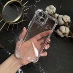 Чохол протиударний з кутами Space для iPhone 14 Plus Прозорий