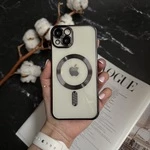 Чохол прозорий силікон Dream ultra MagSafe для iPhone 15 Black