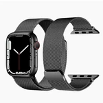 Ремінець металевий мілянська петля для Apple Watch 38|40|41|42 (10 series) mm Mist Blue