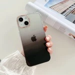 Силіконовий чохол з блискітками Shine OMBRE для iPhone 14 BLACK