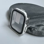 Чохол із захисним склом Square для Apple Watch 41 mm White