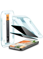 Захисне скло Spigen EZ FIT Privacy (1 шт), Антишпигун для iPhone 16 Pro Max Black