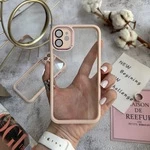 Чохол притиударний прозорий Avengare armour для iPhone 11 Pink