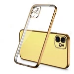 Гальванічний прозорий чохол Galvanic Full для iPhone 7/8/SE2 Gold