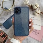 Чохол протиударний з блискітками Bling для iPhone 11 Blue