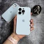 Чохол Silicone Case FULL 360 для iPhone 14 Pro Mist Blue